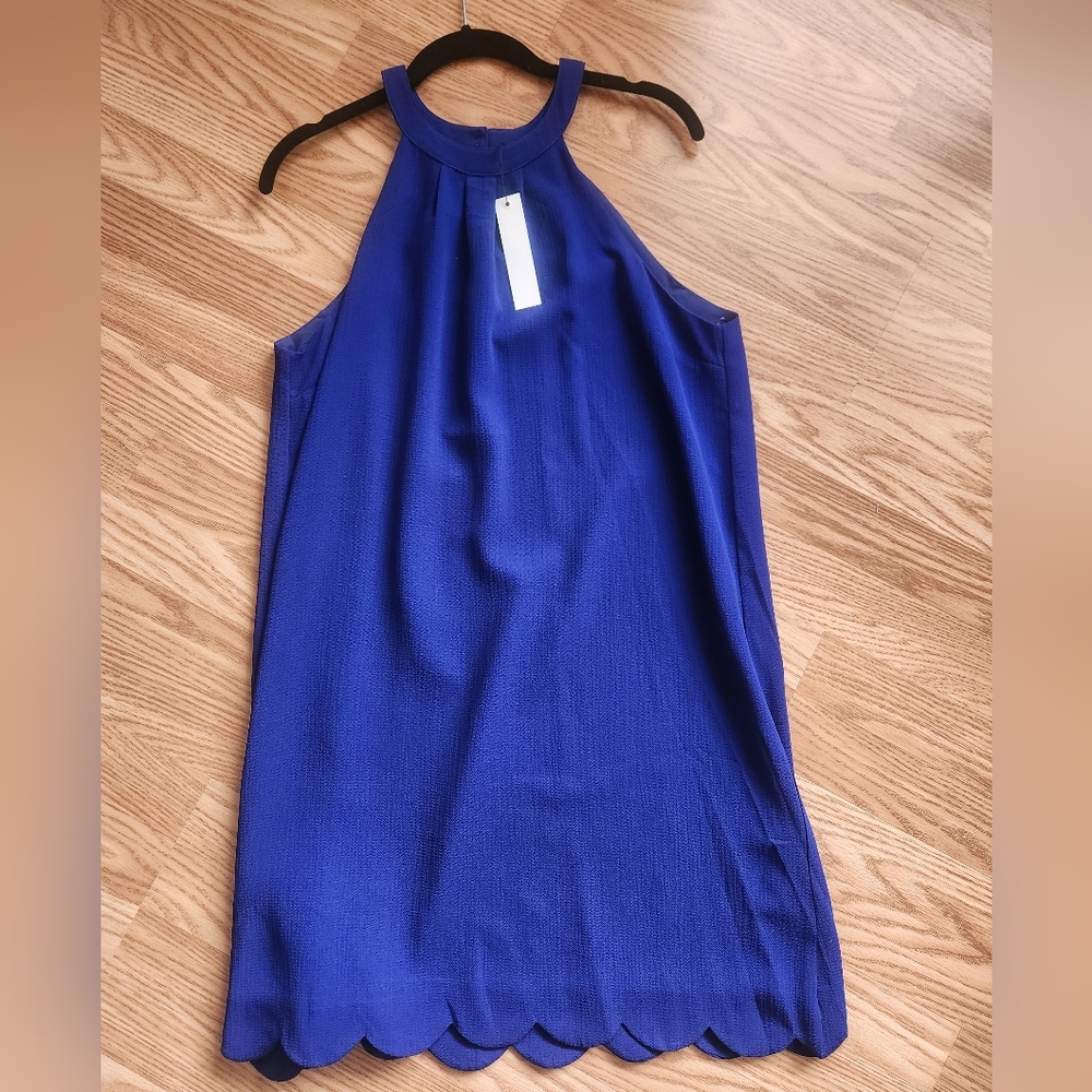 Papermoon Giselle Scalloped Hem Dress - Picture 5 of 9